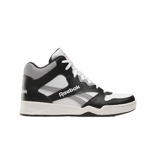 Reebok Unisex ROYAL BB4500 HI2 Sneaker - Herren-Sneaker mit Leder- und Mesh-Obermaterial für Atmungsaktivität. Mittelhoher Schnitt bietet Stabilität, ideal für Athleisure und täglichen Komfort.