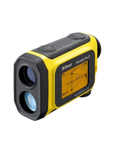 Nikon Forestry Pro II - Hochpräzises Messgerät - Messgeräte für präzise Entfernungs- und Höhenmessungen bis 1600 m, wasserdicht und beschlagsicher, ideal für Forstwirtschaft und Outdoor-Anwendungen.