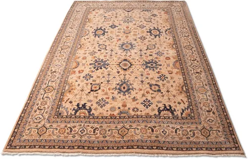 THEKO Wollteppich Saharna 7521 – Robuster Teppich mit Orient-Optik - Entdecken Sie den eleganten Wollteppich Saharna, der mit hochwertigem Garn aus Neuseelandwolle gefertigt wird. Ideal für stilvolle Räume, vereint er Robustheit und einen weichen Flor.