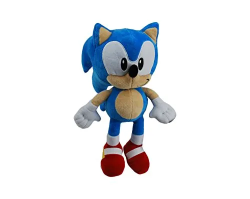 Sonic The Hedgehog - SEGA Plüschtier 30 cm, farbenfrohes und offizielles Lizenzprodukt mit samtiger Oberfläche