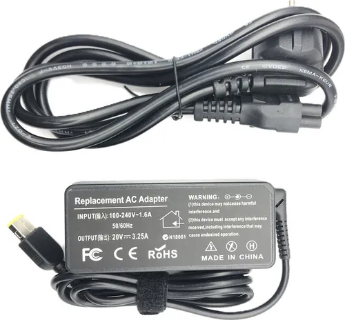 65W Adapter Netzteil Ladegegät kompatibel für Lenovo IdeaPad 100S-14IBR