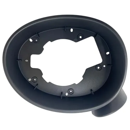 Spieg Außenspiegelrahmen Links für Mini Cooper Clubman F54 2015-2020 | F55, F56, F57 2014-2020 | Countryman F60 2017-2020 Schwarz (Fahrerseite)