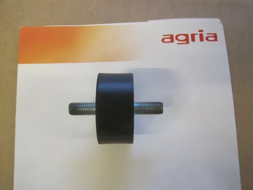 Agria 26416 Metall-Gummi-Puffer für Agria 400 5300 - Hochwertiger Metall-Gummi-Puffer für Agria Kettensägen, sorgt für optimale Dämpfung und verlängert die Lebensdauer Ihrer Geräte.