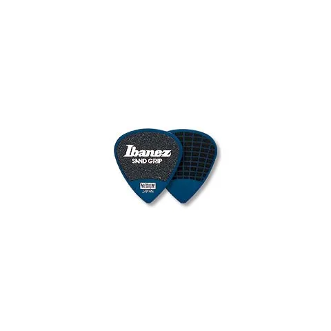 IBANEZ Grip Wizard Series Sand Grip Flat Pick - 6 Stück, 1,0 mm Stärke für optimalen Halt und Rutschfestigkeit