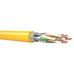 Leoni MegaLine F10-115 Kat.7A (CAT7) - Hochgeschwindigkeits-Netzwerkkabel - Netzwerkkabel der Kategorie 7A, bietet ultrahohe Übertragungsgeschwindigkeiten und ist ideal für datenintensive Anwendungen.