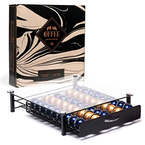 Peak Kaffee 35 Pod Drehbar Kapsel Halter Ständer nespresso Vertuo Vertuoline