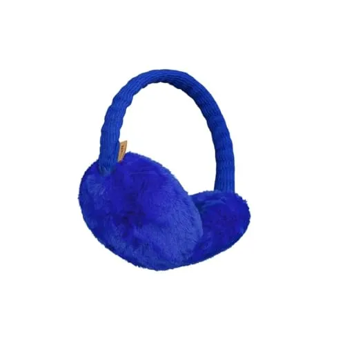 Barts Plush Earmuffs Cobaltblau Ohrenschützer - One-Size - Ohrenschützer für Damen, warm und stilvoll mit plüschigem Kunstfell-Design und verstellbarem Bügel für optimalen Komfort.