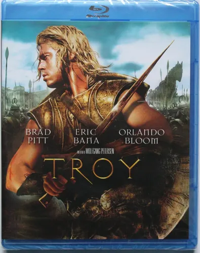 Blu-ray TROY mit Brad Pitt Eric Bana Orlando Bloom Neu Sealed 2004