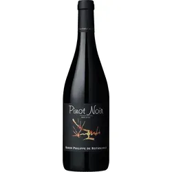 Baron Philippe de Rothschild »Les Cépages« Pinot Noir - Eleganter Pinot Noir aus dem Languedoc. Vollreife Trauben und sorgfältige Verarbeitung sorgen für einen fruchtigen Geschmack mit harmonischen Noten von Walderdbeeren und Wildkirsche.