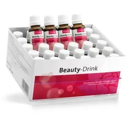 Beauty-Drink mit Kollagen und Hyaluronsäure - 30 x 20 ml - Nahrungsergänzungsmittel für strahlende Haut, kräftige Haare und Nägel. Enthält Kollagen-Peptide, Hyaluronsäure und wichtige Vitamine für optimale Schönheit von innen.