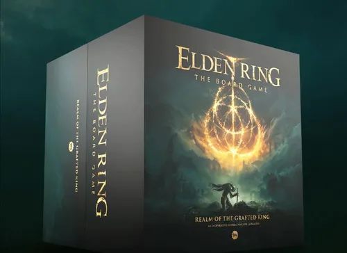 Elden Ring™ - Das Brettspiel - Reich des veredelten Königs - Gesellschaftsspiel für 1-4 Spieler, kooperativer Kampf mit 54 Miniaturen und einer riesigen Welt zum Erkunden - erlebe spannende Abenteuer in den Lands Between!