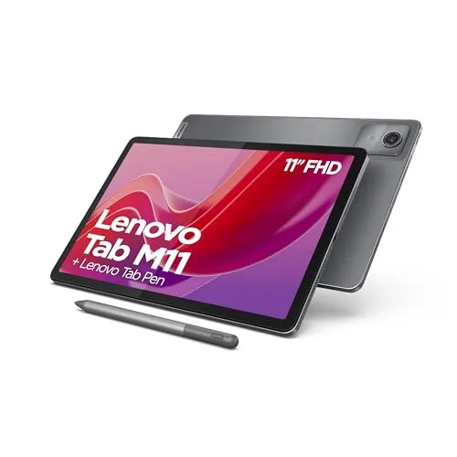 Lenovo Tab M11 - 11" WLAN Tablet mit 128 GB - eReader,Tablet - Hochauflösendes 11" Display und 128 GB Speicher für ein optimales Multimedia-Erlebnis.