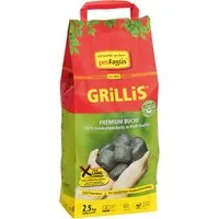 Grillis Buchen Grill-Holzkohlebriketts 2,5 kg - Die GRILLIS Buchen Grill-Holzkohlebriketts sorgen für eine langanhaltende, gleichmäßige Glut und sind ideal für indirektes Grillen sowie Dutch-Oven-Gerichte. Perfekt für Grillfreunde, die Wert auf Qualität legen.