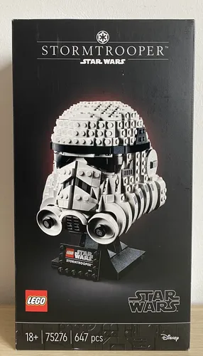 LEGO Star Wars 75276 Stormtrooper Helm – Sammlermodell - LEGO Bausatz aus der Helmet Collection, ideal für Star Wars-Fans und Sammler, mit 647 Teilen für kreativen Bau-Spaß ab 18 Jahren.