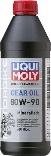 Liqui Moly Getriebeöl Motorbike Gear Oil 80W-90 3821 - Hochleistungs-Getriebeöl für Motorräder, sorgt für reibungslosen Gangwechsel und schützt vor Verschleiß. Ideal für den Einsatz in verschiedenen Getrieben.