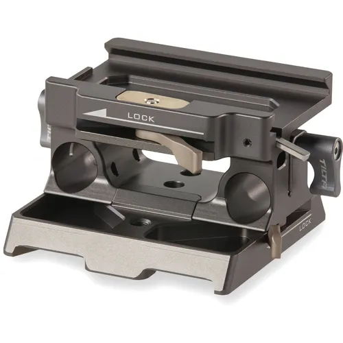 Tilta 15mm LWS Basisplatte für BMPCC 4K/6K in Grau TA-BSP-15-G