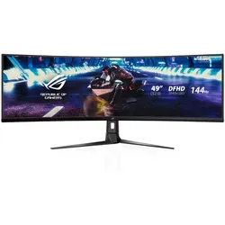 ASUS Display XG49VQ - Ersatzdisplay für tragbare Computer, mit beeindruckendem 49-Zoll-Design und hochauflösender Bildqualität für ein optimales Seherlebnis.