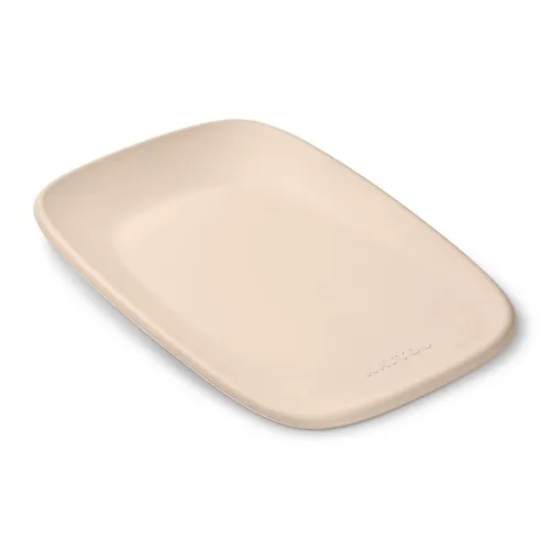 Nattou Wickelmatte Softy - Abwaschbare Wickelauflage 50x70 cm - Baby Wickelauflagen mit besonders weichem PU-Schaum für sicheres und hygienisches Wickeln. Erhöhte Kanten bieten Schutz, ideal für Zuhause und unterwegs.