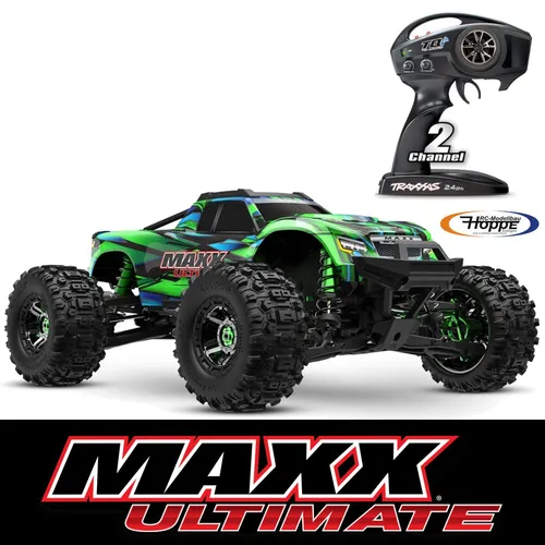 Traxxas Maxx Ultimate RTR 4S Monstertruck 1/10 – VXL-4s, 540XL, Telemetrie - Entdecken Sie den Traxxas Maxx Ultimate Monstertruck im Maßstab 1:10. Mit beeindruckender Geschwindigkeit und robustem Design ist er perfekt für actionreiche Fahrten im Gelände.