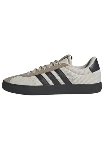 adidas Herren VL Court 3.0 Schuhe - Herren-Sneaker mit atmungsaktivem Futter für hohen Tragekomfort und Langlebigkeit. Robuste und bewegliche Schuhe in stylischem Alumina/Carbon/Blanch Cargo Design.