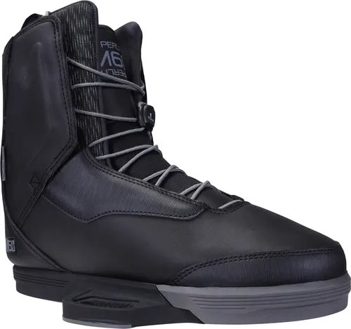 HYPERLITE M60 Boots 2025 - 43 - Wakeboard Bindungen mit bombensicherer Konstruktion, innovativem Fusion Plate System und 3D Heat Moldable Liner für maximalen Komfort und Haltbarkeit.