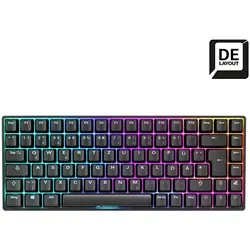 Sharkoon Skiller SGK50 S3 - RGB Gaming Keyboard mit Gateron Brown Switches, 75% Layout und anpassbarer Beleuchtung für individuelles Tippgefühl