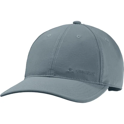 Vaude Softshell Cap Größe S – grau - Wetterfestes Baseballcap für optimalen Sonnenschutz und angenehmen Tragekomfort im Freien.