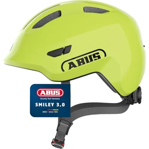 Smiley 3.0 shiny yellow S - Sicherer Kinderhelm für kleine Abenteurer - Fahrradhelme mit verbesserter Passform, höhenverstellbar für optimalen Komfort und Schutz. Ideal für Laufrad, Dreirad und erstes Fahrrad.