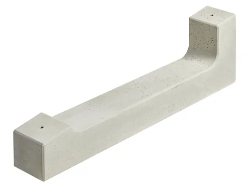 Kann Solarmodulhalter 80 x 11,3-25,4 x 12 cm grau - Solaranlagen, stabiler Halter für sicheren und flexiblen Einsatz von Solarmodulen auf verschiedenen Oberflächen.