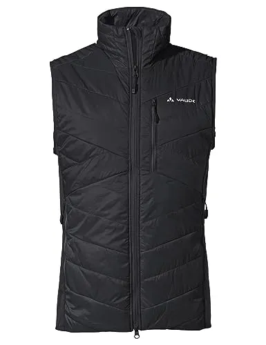 Vaude Herren Mens Sesvenna Vest IV Jacke - Funktionsjacke für Skitouren, wasserabweisend und warm durch PrimaLoft-Isolation, mit elastischen, atmungsaktiven Einsätzen und umweltfreundlich aus recycelten Materialien hergestellt.
