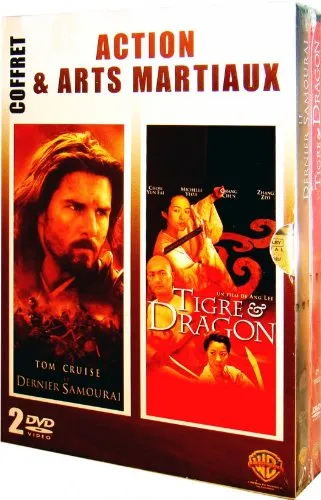 Coffret Action et Arts martiaux 2 DVD : Le Dernier samouraï / Tigre & dragon [FR Import]