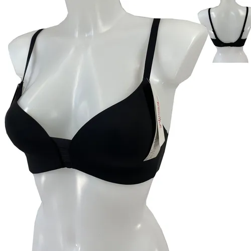 Triumph BH Flex Smart P Ex Schwarz Fit Smart 1 Damen - Funktionsunterwäsche mit innovativer Flex Smart-Technologie für optimalen Sitz und Bewegungsfreiheit. Bügelloser Soft-BH aus nachhaltigem Material für höchsten Tragekomfort.