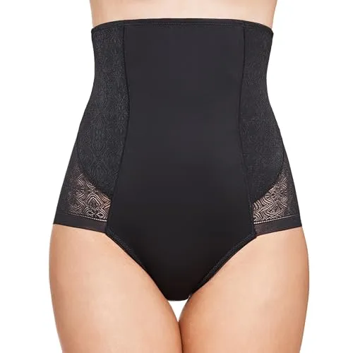 SUSA High Waist Panty Milano - Funktionsunterwäsche mit Bauchweg-Effekt, formt Taille und Po und ist ideal für feierliche Anlässe, unsichtbar unter jeder Kleidung.