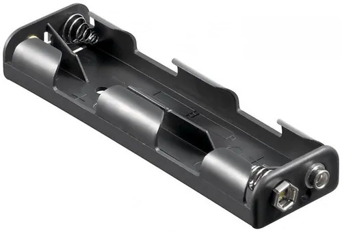 Batteriehalter für 4x Mignon AA 2+2 mit Druckknopfanschluss