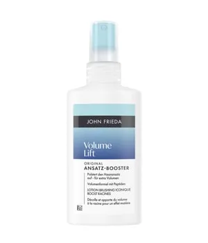 JOHN FRIEDA Volume Lift Ansatz-Booster 150 ml - Volumen-Booster für den Haaransatz, der mit seiner leichten Formel sofortige Griffigkeit und Hitzeschutz bis 220 °C bietet. Ideal für voluminöse Styles und verleiht eine frische Duftnote. Verpackung aus 65 % recyceltem Kunststoff.