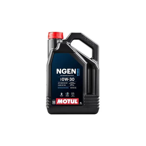MOTUL 111904 NGEN HYBRID 0W-30 Motoröl - Hochleistungs-Motoröl in der Viskositätsklasse 0W-30, ideal für Hybridfahrzeuge, sorgt für optimale Schmierung und schützt den Motor bei unterschiedlichen Temperaturen.