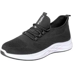 Nebulus NATARA Herren Sneaker Schwarz 44 EU - Stylische Herren Sneaker in Größe 44, perfekt für den Alltag. Das atmungsaktive Obermaterial sorgt für hohen Tragekomfort. Ideal für aktive Freizeitgestaltung.