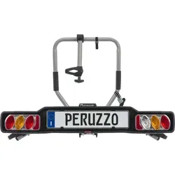 Peruzzo Siena Fahrradträger Hinten - 3 Fahrräder, Anhängerkupplung - Robuster Fahrradträger für 3 Fahrräder, leicht montierbar an der Anhängerkupplung, ideal für Reisen und Ausflüge mit der Familie.