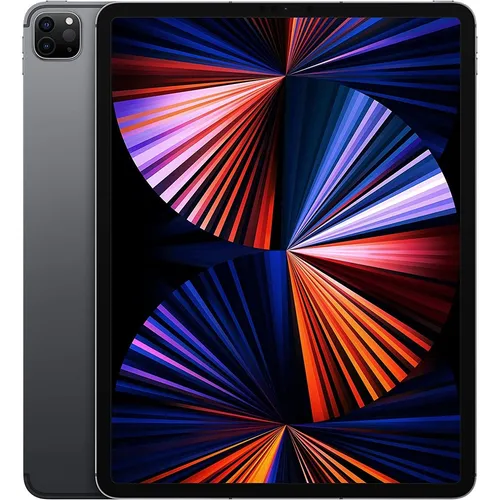 Apple iPad Pro 12.9 Wi-Fi + Cellular 128GB Space Grey - High-End Tablet der 5. Generation mit bahnbrechender M1 Performance, atemberaubendem XDR Display und ultraschnellem 5G. Ideal für kreative Profis und Technikliebhaber.
