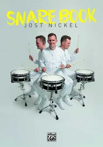 Jost Nickel Snare Book - Noten für Drummer mit über 124 abwechslungsreichen Snare-Übungen zur Verbesserung von Spieltechnik und Rhythmusverständnis, ideal für motiviertes Üben unterwegs.