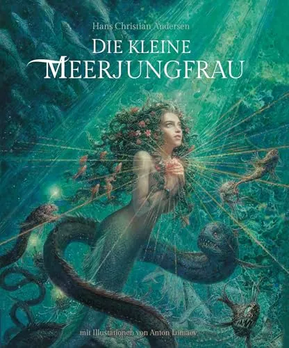 Die kleine Meerjungfrau: Märchenbuch, Unendliche Welten (Unendliche Welten: beliebte klassische Märchen neu illustriert, hochwertiges Märchenbuch für Kinder ab 4 zum Vorlesen und Staunen)
