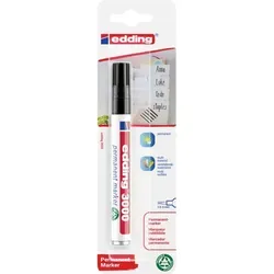 Edding 3000 4-3000-1-1001 Permanentmarker Schwarz Wasserfest: Ja
