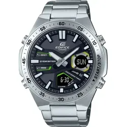 Casio Edifice Herrenuhr EFV-C110D-1A3VEF Edelstahlarmband - Silber/Schwarz