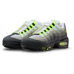 Nike Air Max 95 OG Neon - 46 - Der Nike Air Max 95 OG „Neon“ vereint ikonisches Design und Komfort. Mit sichtbarer Air-Dämpfung und geschwungenen Panels ist er ideal für jeden Anlass, von Streetwear bis Sammlung.
