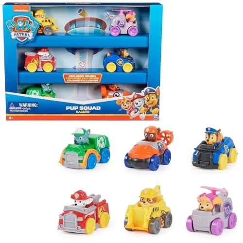 Paw Patrol Pup Squad Racers (6070070) - Spielzeugauto für actionreiche Abenteuer, ideal für kleine Paw Patrol Fans