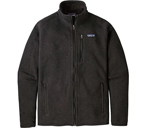 Patagonia Better Sweater Jacket - Fleecejacke in XL Schwarz - Nachhaltige Fleecejacke aus recyceltem Material, ideal für Freizeit und Outdoor-Aktivitäten. Farbe: Schwarz; Größe: XL.