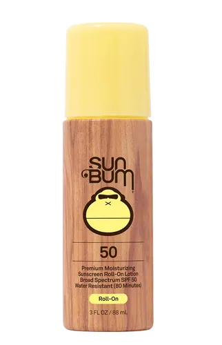 SUN BUM Wakeboard Zubehör ORIGINAL ROLL ON Sonnencreme SPF 50 88ml - Hochwertige Sonnencreme mit SPF 50, ideal für Wassersportler und Outdoor-Aktivitäten, schützt effektiv vor Sonnenbrand.