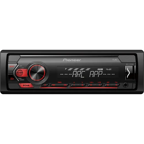 Pioneer MVH-S120UB Autoradio mit MP3 und USB - 1-DIN Autoradio mit 4x50W Leistung, USB und AUX-Anschluss. Genießen Sie Ihre Musik mit eingebautem Equalizer und animiertem Display.