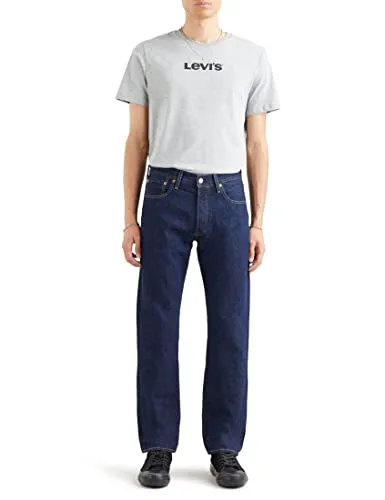 Levi's Herren 501 Original Fit Jeans, One Wash, 33W/34L - Klassische Jeans mit gerader Passform, hergestellt mit Water<undlt>Less Technologie für nachhaltigen Genuss – ideal für deinen individuellen Style!