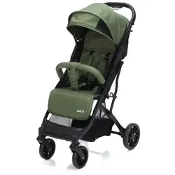 Fillikid Kombi-Kinderwagen MICA - Shopper Styler Elite in Grün - Kinderwagen mit modernem Design, geeignet ab 6 Monaten und ideal für stilbewusste Eltern, die Wert auf Funktionalität legen.